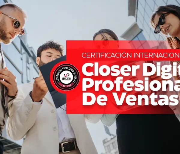 ¡Certificación Internacional De Closer De Ventas Digital Profesional!